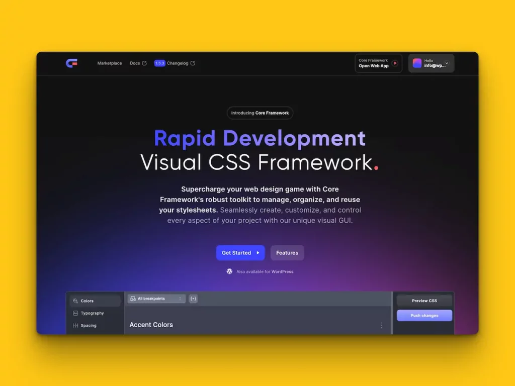 CSS Core Framework